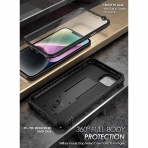 Poetic Revolution Serisi iPhone 14 Plus Klf (MIL-STD-810G)-Black