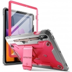 Poetic Revolution Serisi Standl Samsung Galaxy Tab S8 Klf-Pink