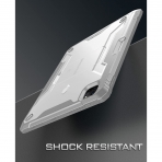 Poetic Revolution Serisi Standl iPad Pro Klf(11 in)(4.Nesil)-White Gray