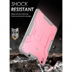 Poetic Revolution Serisi Standl iPad 10.Nesil Klf (10.9 in)-Pink Gray