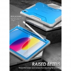 Poetic Revolution Serisi Standl iPad 10.Nesil Klf (10.9 in)-Blue Gray