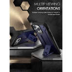 Poetic Revolution Serisi iPhone 14 Pro Max Klf (MIL-STD-810G)-Navy Blue