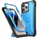 Poetic Revolution Serisi iPhone 14 Pro Max Klf (MIL-STD-810G)-Light Blue