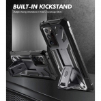 Poetic Samsung Galaxy Note 20 Ultra Spartan Klf (MIL-STD-810G)-Gun Metal