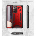 Poetic Samsung Galaxy Note 20 Ultra Spartan Klf (MIL-STD-810G)-Metallic Red