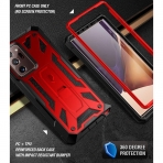 Poetic Samsung Galaxy Note 20 Ultra Spartan Klf (MIL-STD-810G)-Metallic Red
