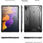 Poetic Galaxy Tab S7 Plus Revolution Serisi Klf (12.4 in)-Black