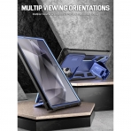Poetic Spartan Serisi Samsung Galaxy S24 Ultra Klf -Midnight Blue