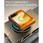 Poetic Spartan Galaxy Z Flip 6 Klf (MIL-STD-810G)-Metallic Orange