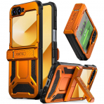 Poetic Spartan Galaxy Z Flip 6 Klf (MIL-STD-810G)-Metallic Orange