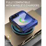 Poetic Spartan Galaxy Z Flip 6 Klf (MIL-STD-810G)-Midnight Blue
