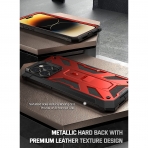 Poetic Spartan Serisi iPhone 14 Pro Max Klf (MIL-STD-810G)-Metallic Orange