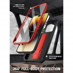 Poetic Spartan Serisi iPhone 14 Pro Max Klf (MIL-STD-810G)-Metallic Red