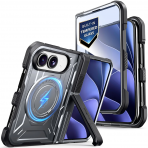 Poetic Spartan iPhone Duo MagSafe Uyumlu K�l�f-Metallic Gun Metal
