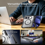 Poetic Spartan iPhone Duo MagSafe Uyumlu K�l�f-Midnight Blue