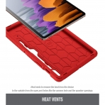 Poetic TurtleSkin Serisi Silikon Samsung Galaxy Tab S8 Klf-Red