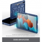 Poetic TurtleSkin Serisi Silikon Samsung Galaxy Tab S8 Klf-Navy Blue