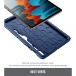 Poetic TurtleSkin Serisi Silikon Samsung Galaxy Tab S8 Klf-Navy Blue