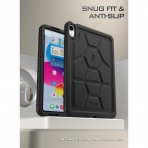 Poetic TurtleSkin Serisi Silikon iPad 10.Nesil Klf (10.9 in)-Black