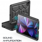 Poetic TurtleSkin Serisi Silikon iPad Pro 11 in Klf (4.Nesil)-Black