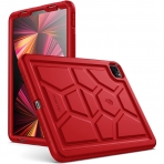 Poetic TurtleSkin Serisi Silikon iPad Pro 11 in Klf (4.Nesil)-Red