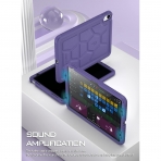 Poetic TurtleSkin Serisi Silikon iPad 10.Nesil Klf (10.9 in)-Purple