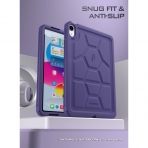 Poetic TurtleSkin Serisi Silikon iPad 10.Nesil Klf (10.9 in)-Purple