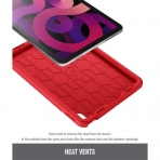 Poetic iPad Air 4 TurtkeSkin Serisi Klf (10.9 in)-Red