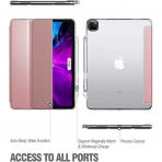 Poetic iPad Pro Lumos X Serisi Kalem Blmeli Klf (11 in)(2.Nesil)-Rose Gold