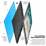 Poetic iPad Pro Quarterback Klf (12.9 in)-Blue Black