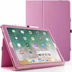 Poetic iPad Pro Deri Stand Klf (12.9 in)-Pink
