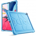 Poetic iPad Pro TurtleSkin Serisi Klf (12.9 in) (2018)-Blue