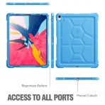 Poetic iPad Pro TurtleSkin Serisi Klf (12.9 in) (2018)-Blue