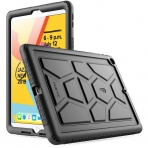 Poetic iPad TurtleSkin Serisi Klf (10.2 in )(7. Nesil)-Black