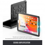 Poetic iPad TurtleSkin Serisi Klf (10.2 in )(7. Nesil)-Black
