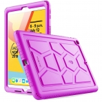 Poetic iPad TurtleSkin Serisi Klf (10.2 in )(7. Nesil)-Purple