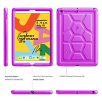 Poetic iPad TurtleSkin Serisi Klf (10.2 in )(7. Nesil)-Purple