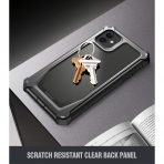 Poetic iPhone 11 Guardian Serisi Klf (MIL-STD 810G)-Black