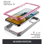 Poetic iPhone 11 Guardian Serisi Klf (MIL-STD 810G)-Pink