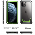 Poetic iPhone 11 Pro Guardian Serisi Klf (MIL-STD 810G)-Green