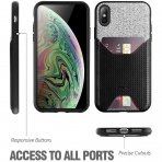 Poetic iPhone XS Max Kartlkl Klf-Black