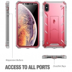 Poetic iPhone XS Max Revolution Serisi Klf-Pink