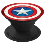 PopSockets Marvel Serisi Telefon ve Tablet ��in Stand ve Tutucu-Captain America Shield Icon
