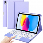 ProCase Apple iPad 11.Nesil Klavyeli Klf (11 in)-Light Purple