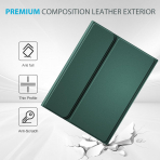 ProCase Apple iPad 11.Nesil Klavyeli Klf (11 in)-Midnight Green
