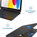 ProCase Apple iPad 11.Nesil Uyumlu Dnebilen Klf