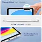 ProCase Apple iPad A16 Klf (11 in)-Clear 