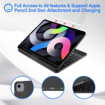 ProCase iPad Air M2 Klavyeli Klf (11 in)