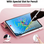 INFILAND Parlak iPad Air M2 Klf (11/10.9 in)-Rose Gold