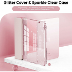 INFILAND Parlak iPad Air M2 Klf (11/10.9 in)-Rose Gold